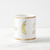 Witte goudmageremelkkoffie-Mok Koffiemok (Center)