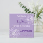 Witte grafische pioen. kaart (Staand voorkant)