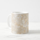 Witte graniet koffiemok (Voorkant links)