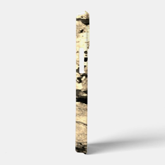 Witte, grijze en zwarte graniet Case-Mate iPhone case (Achterkant / Rechts)