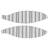 Witte grijze strepen basketbal (Panelen)