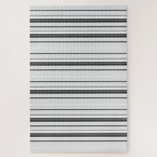 Witte grijze strepen legpuzzel (Verticaal)