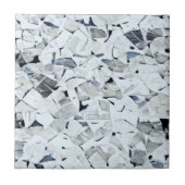 Witte, grijze tegeltje (Voorkant)