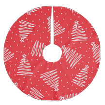 Witte grillige kerstboom