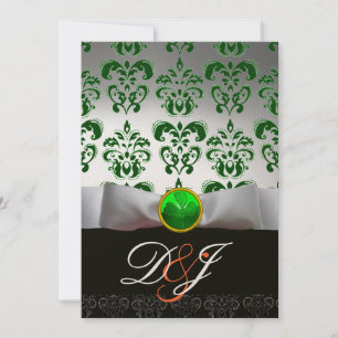 WITTE GROENDAMASK EN SHAMROCK MONOGRAM GOLD Sinaas Kaart