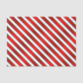 Witte, groene en rode diagonale strepen tissuepapier