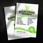 Witte Groene Lawn Care Landscaping Maaien Lawncare Flyer<br><div class="desc">Dit slanke en professionele flyer-ontwerp is perfect voor elke grasverzorging of landschapsarchitectuur. De witte achtergrond biedt een opvallend contrast met de levendige groene gras- en grasmaaiericonen, waardoor een gedenkwaardige visuele impact ontstaat. Belangrijkste kenmerken: Modern en schoon ontwerp: De eenvoudige en eenvoudige lay-out zorgt ervoor dat uw contactgegevens gemakkelijk toegankelijk zijn....</div>