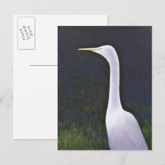 Witte grot briefkaart (Voorkant / Achterkant)