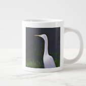 Witte grot grote koffiekop (Rechts)
