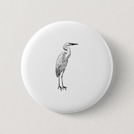 Witte grot ronde button 5,7 cm (Voorkant)