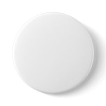 Witte grote 3" Button –  badge