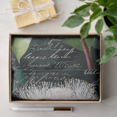 Witte Gumnut en Magnolia Bloesem Decoupage Tissuepapier (Geschenk)