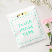 Witte gunstzak bedankzakje (Gezegeld)