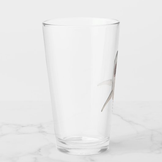 Witte haai glas (Rechts)