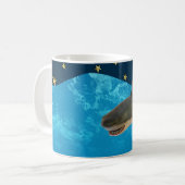 Witte haai koffiemok (Voorkant links)