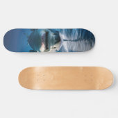 Witte Haai Persoonlijk Skateboard (Horizontaal)