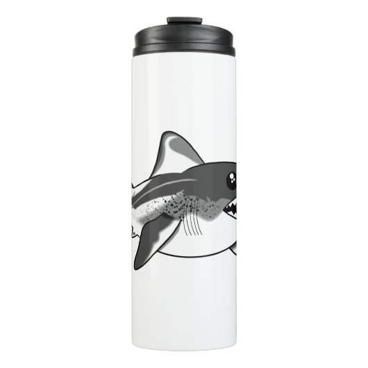 Witte haai thermosbeker (Voorkant)