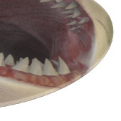 Witte haaimond snijplank (Hoek)