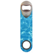 Witte haaimond speed flessenopener (Voorkant)