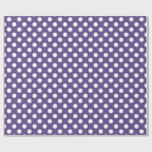 Witte haarpunten op ultraviolet cadeaupapier (Vlak)