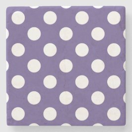 Witte haarpunten op ultraviolet stenen onderzetter