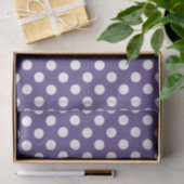 Witte haarpunten op ultraviolet tissuepapier (Geschenk)