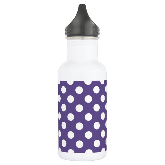 Witte haarpunten op ultraviolet waterfles  (Links)