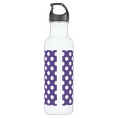 Witte haarpunten op ultraviolet waterfles  (Achterkant)