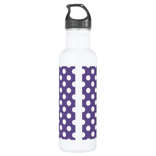 Witte haarpunten op ultraviolet waterfles  (Achterkant)