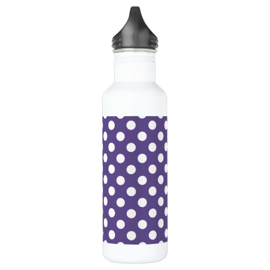 Witte haarpunten op ultraviolet waterfles  (Links)