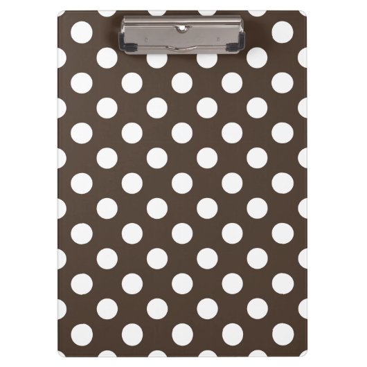 Witte haarvlekken op bruin klembord (Voorkant)