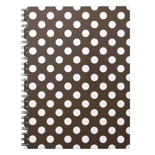 Witte haarvlekken op bruin notitieboek (Voorkant)