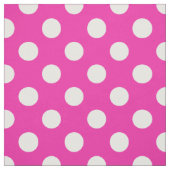 Witte haarvlekken op fuchsia stof (Swatch)
