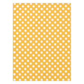 Witte haarvlekken op geel tafelkleed (Voorkant)