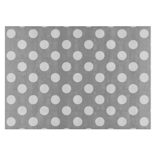 Witte haarvlekken op grijs snijplank (Voorkant)