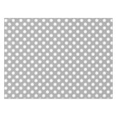 Witte haarvlekken op grijs tafelkleed (Voorkant (Horizontaal))