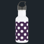 Witte haarvlekken op paarse pruimen waterfles<br><div class="desc">Witte haarvlekken op paarse pruimen</div>