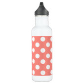 Witte haarvlekken op perziken waterfles  (Rechts)