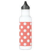 Witte haarvlekken op perziken waterfles  (Links)