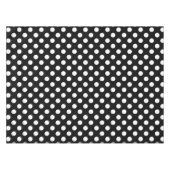 Witte haarvlekken op zwart tafelkleed (Voorkant (Horizontaal))