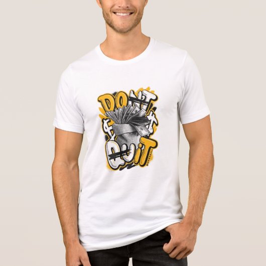 Witte half mouw T-shirt  (Voorkant)