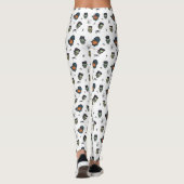 🤍 Witte Halloween Frankenstein Leggings 🎃👻 (Achterkant)