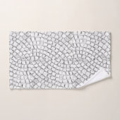 Witte handdoekjes bad handdoek (Handdoek)