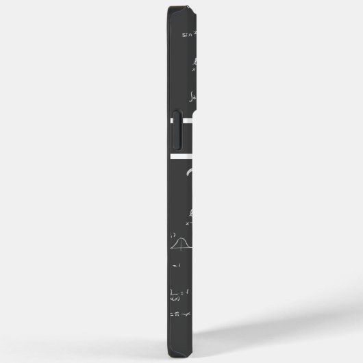 Witte handgeschreven rekenmachine voor mathematisc Case-Mate iPhone case (Achterkant / Rechts)