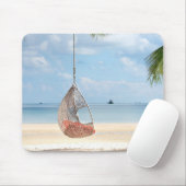 Witte hangen muismat (Met muis)