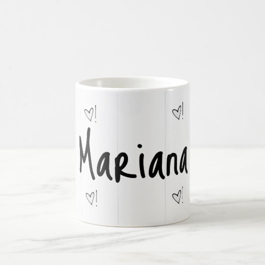 Witte Hart Valentijn Speciale Mok (Center)