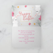 WITTE HAZEN PASEN KAART (Binnen)