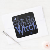 Witte heks Stickers (Envelop)