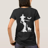 Witte heks t-shirt (Achterkant)
