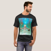 Witte heks t-shirt (Voorkant volledig)